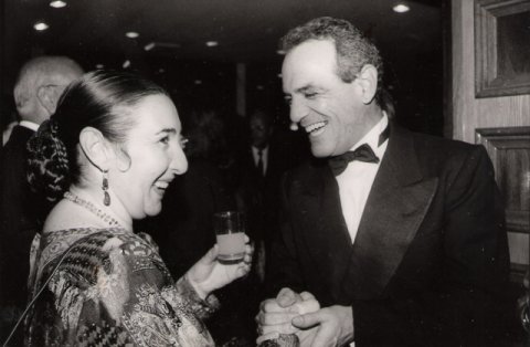 <p style="text-align: right;" dir="rtl">סילביה עם יאיר ורדי</p>